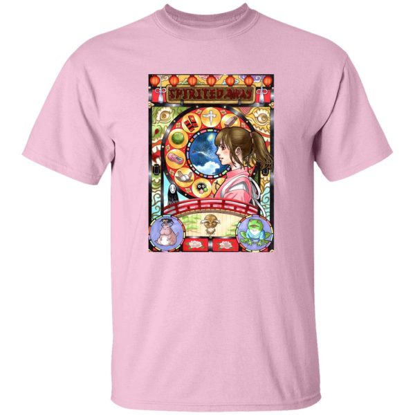 Haku Spirited Away - Spirited Away – Chihiro Portrait Art T Shirt-Apparel, Haku Spirited Away, Spirited Away, Tshirt