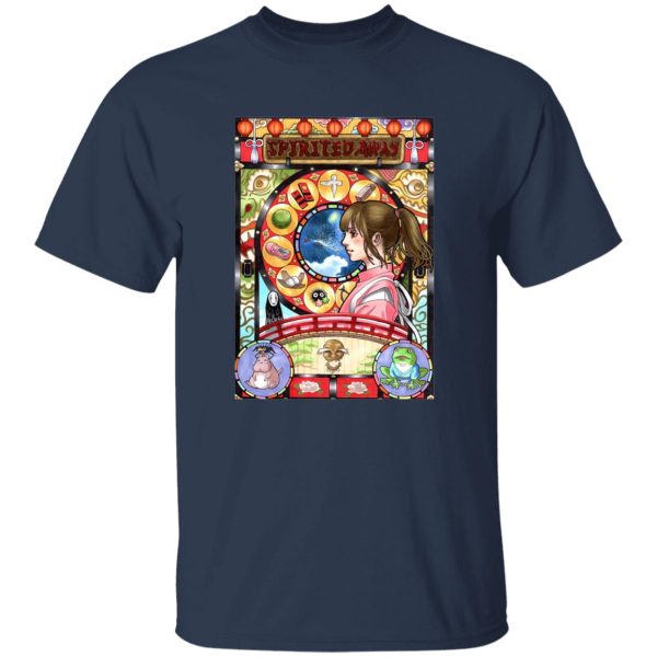 Haku Spirited Away - Spirited Away – Chihiro Portrait Art T Shirt-Apparel, Haku Spirited Away, Spirited Away, Tshirt