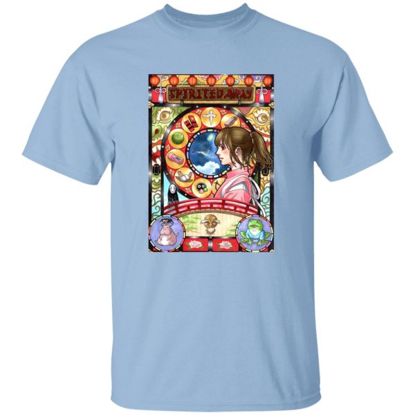 Haku Spirited Away - Spirited Away – Chihiro Portrait Art T Shirt-Apparel, Haku Spirited Away, Spirited Away, Tshirt