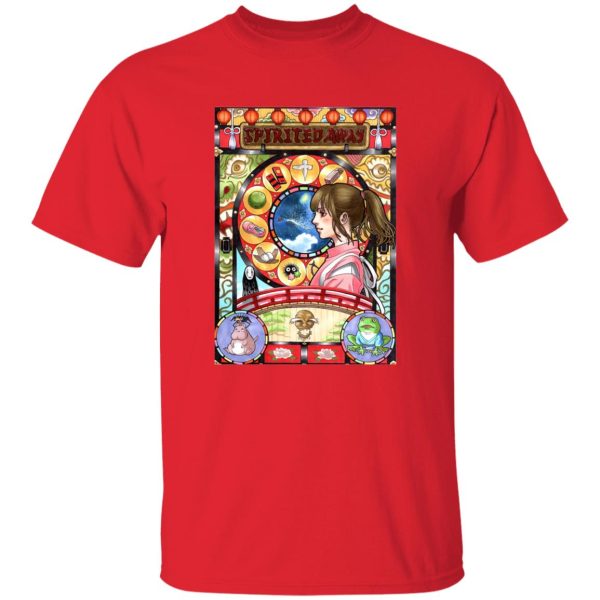 Haku Spirited Away - Spirited Away – Chihiro Portrait Art T Shirt-Apparel, Haku Spirited Away, Spirited Away, Tshirt