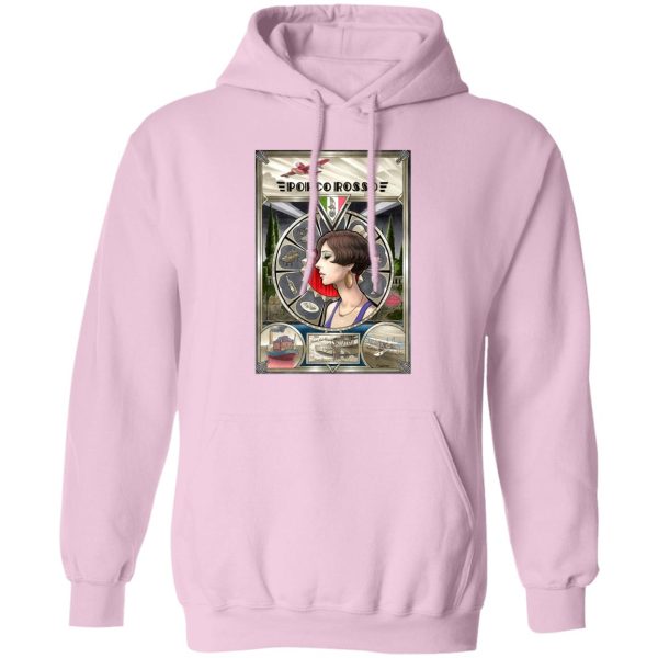 Porco Rosso Fiona Portrait Art Hoodie-Apparel, Hoodie, porco rosso