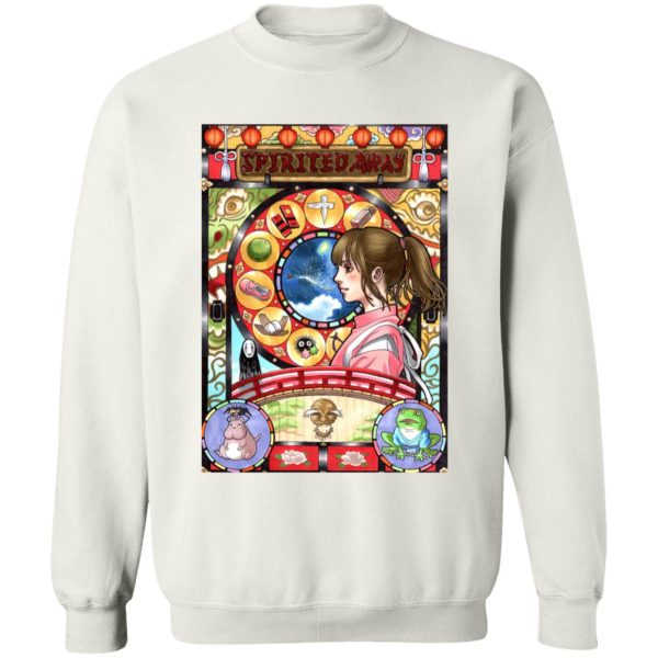 Spirited Away Movie - Spirited Away – Chihiro Portrait Art Sweatshirt-Apparel, Spirited Away, Spirited Away Movie, Sweatshirt