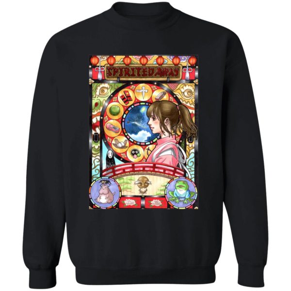 Spirited Away Movie - Spirited Away – Chihiro Portrait Art Sweatshirt-Apparel, Spirited Away, Spirited Away Movie, Sweatshirt