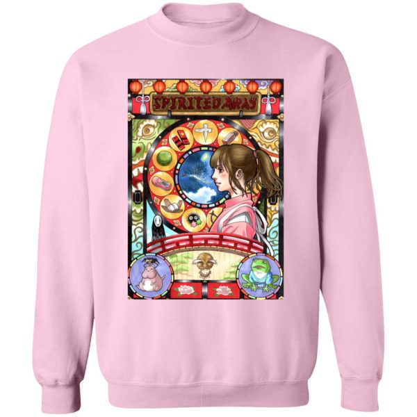 Spirited Away Movie - Spirited Away – Chihiro Portrait Art Sweatshirt-Apparel, Spirited Away, Spirited Away Movie, Sweatshirt