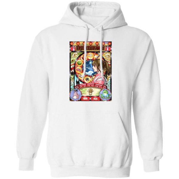 Spirited Away Frog - Spirited Away – Chihiro Portrait Art Hoodie-Apparel, Hoodie, Spirited Away, Spirited Away Frog