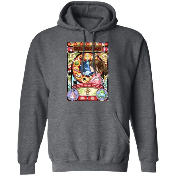 Spirited Away Frog - Spirited Away – Chihiro Portrait Art Hoodie-Apparel, Hoodie, Spirited Away, Spirited Away Frog