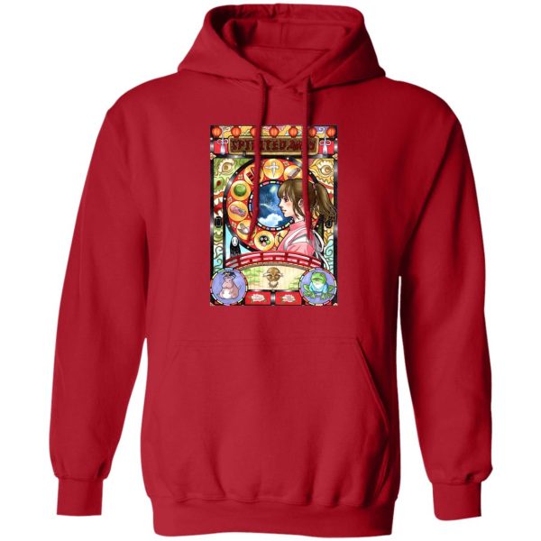 Spirited Away Frog - Spirited Away – Chihiro Portrait Art Hoodie-Apparel, Hoodie, Spirited Away, Spirited Away Frog