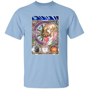 Howl's Moving Castle Piano - Howl Portrait Art T Shirt-Apparel, Howl's Moving Castle, Howl's Moving Castle Piano, Tshirt