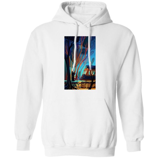 Spirited Away Chihiro - Spirited Away 2001 Illustration Hoodie-Apparel, Hoodie, Spirited Away, Spirited Away Chihiro