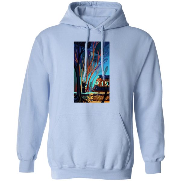 Spirited Away Chihiro - Spirited Away 2001 Illustration Hoodie-Apparel, Hoodie, Spirited Away, Spirited Away Chihiro