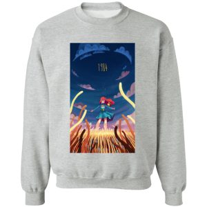 Nausicaa 1984 Illustration Sweatshirt-Apparel, Sweatshirt