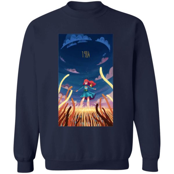 Nausicaa 1984 Illustration Sweatshirt-Apparel, Sweatshirt