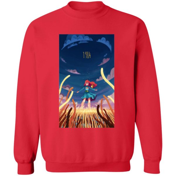 Nausicaa 1984 Illustration Sweatshirt-Apparel, Sweatshirt