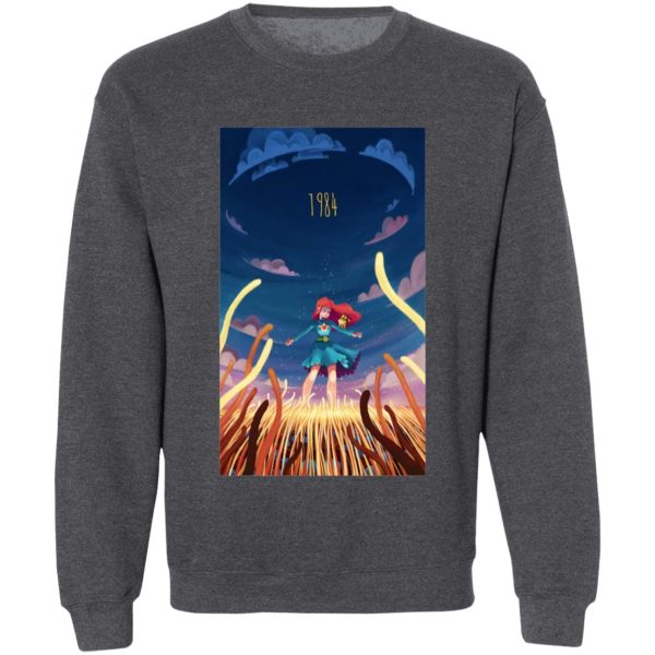 Nausicaa 1984 Illustration Sweatshirt-Apparel, Sweatshirt