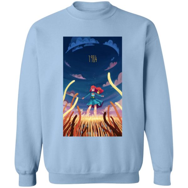 Nausicaa 1984 Illustration Sweatshirt-Apparel, Sweatshirt