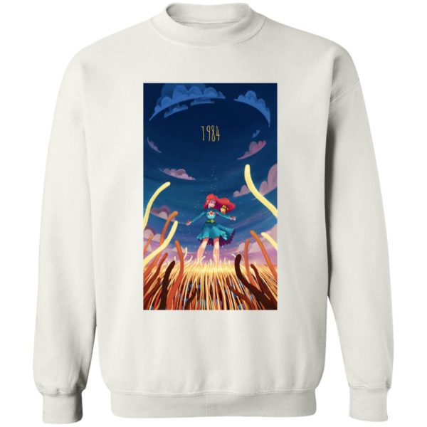 Nausicaa 1984 Illustration Sweatshirt-Apparel, Sweatshirt