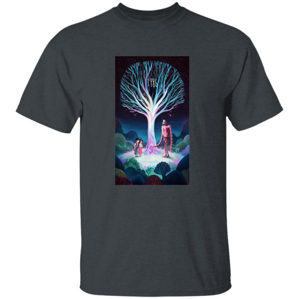 Laputa: Castle In The Sky - Laputa: Castle in The Sky 1986 Illustration T Shirt-Apparel, Laputa: Castle in the Sky, Tshirt