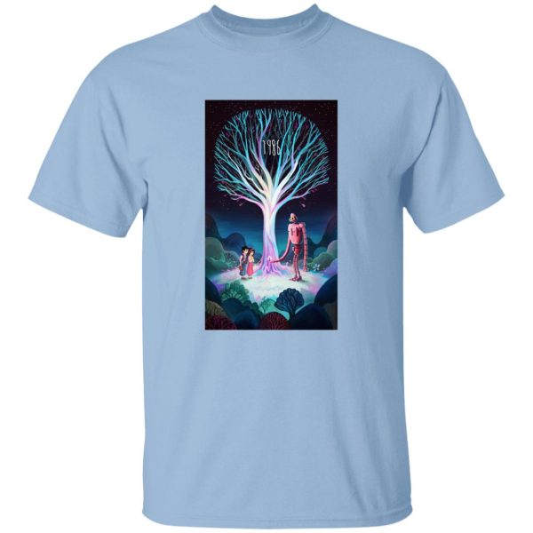 Laputa: Castle In The Sky - Laputa: Castle in The Sky 1986 Illustration T Shirt-Apparel, Laputa: Castle in the Sky, Tshirt