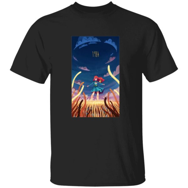 Nausicaa 1984 Illustration T Shirt-Apparel, Tshirt