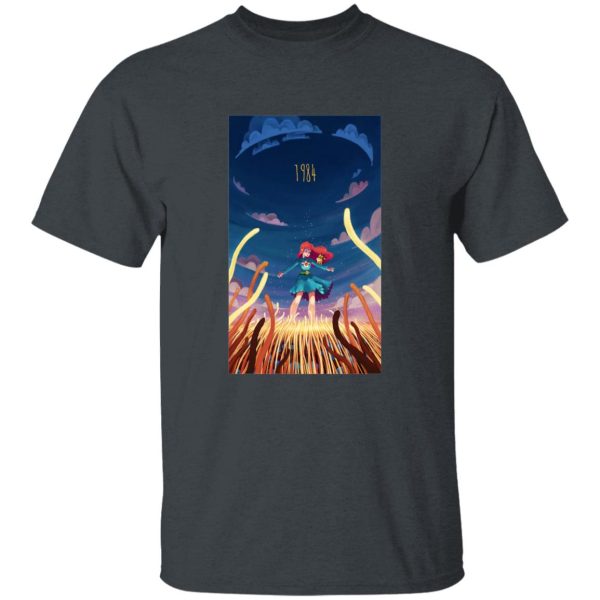 Nausicaa 1984 Illustration T Shirt-Apparel, Tshirt