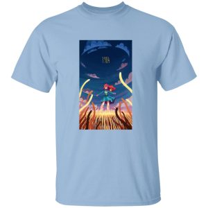 Nausicaa 1984 Illustration T Shirt-Apparel, Tshirt