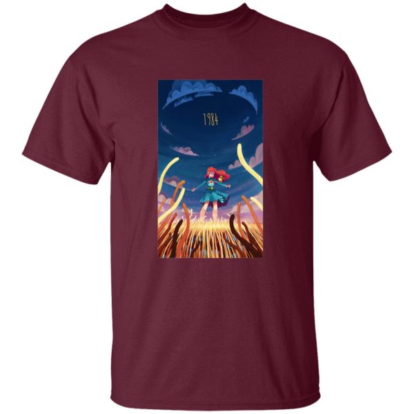 Nausicaa 1984 Illustration T Shirt-Apparel, Tshirt