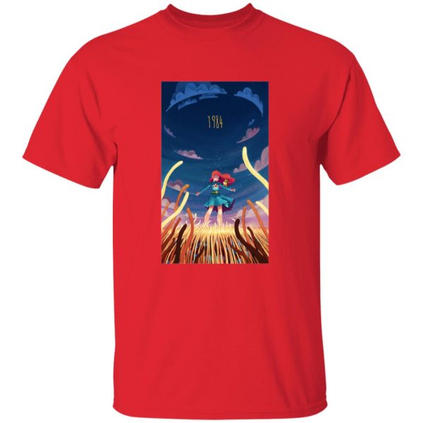 Nausicaa 1984 Illustration T Shirt-Apparel, Tshirt