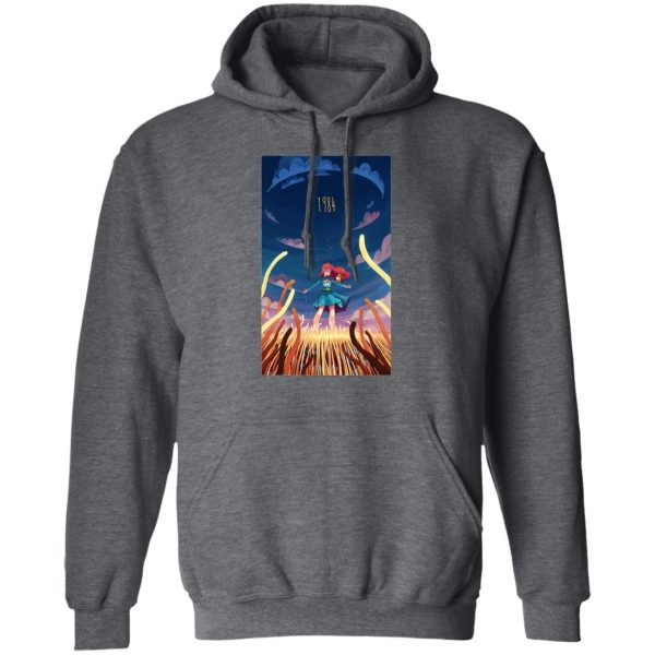 Nausicaa 1984 Illustration Hoodie-Apparel, Hoodie