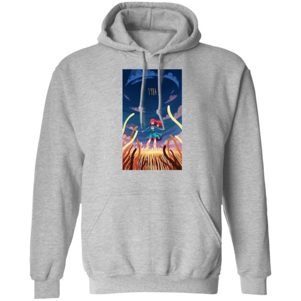 Nausicaa 1984 Illustration Hoodie-Apparel, Hoodie