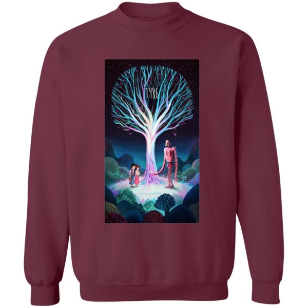 Laputa Castle In The Sky Cast - Laputa: Castle in The Sky 1986 Illustration Sweatshirt-Apparel, Laputa Castle In The Sky Cast, Laputa: Castle in the Sky, Sweatshirt