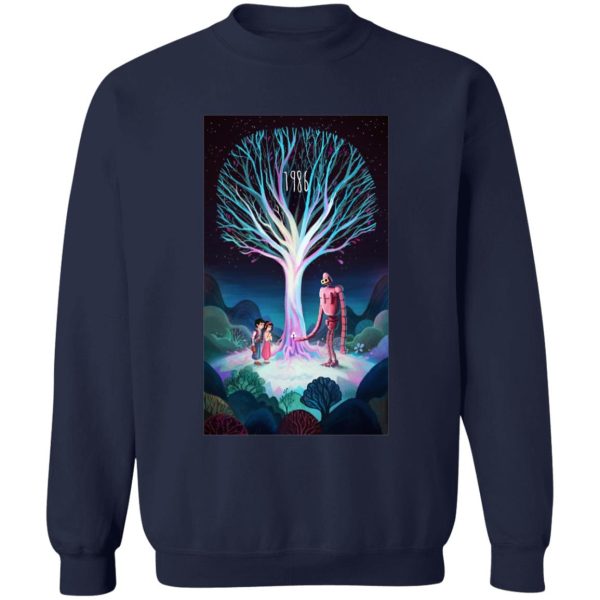 Laputa Castle In The Sky Cast - Laputa: Castle in The Sky 1986 Illustration Sweatshirt-Apparel, Laputa Castle In The Sky Cast, Laputa: Castle in the Sky, Sweatshirt