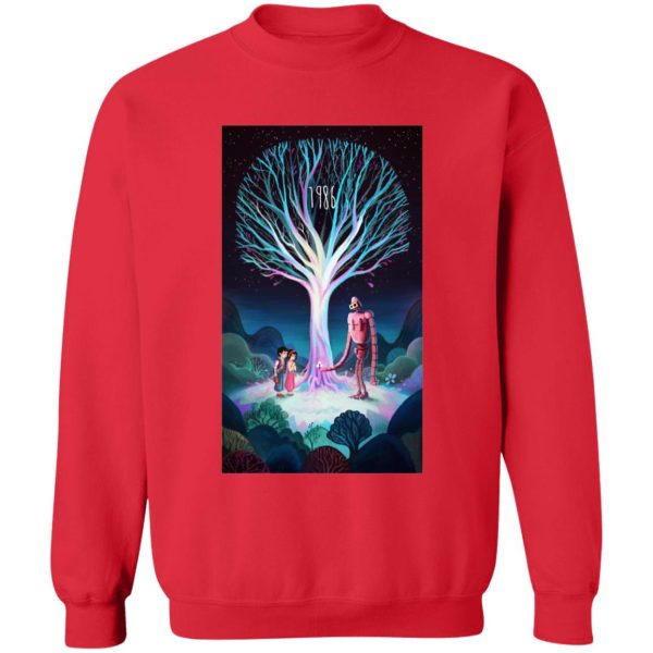 Laputa Castle In The Sky Cast - Laputa: Castle in The Sky 1986 Illustration Sweatshirt-Apparel, Laputa Castle In The Sky Cast, Laputa: Castle in the Sky, Sweatshirt