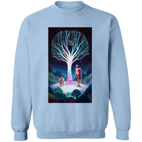 Laputa Castle In The Sky Cast - Laputa: Castle in The Sky 1986 Illustration Sweatshirt-Apparel, Laputa Castle In The Sky Cast, Laputa: Castle in the Sky, Sweatshirt