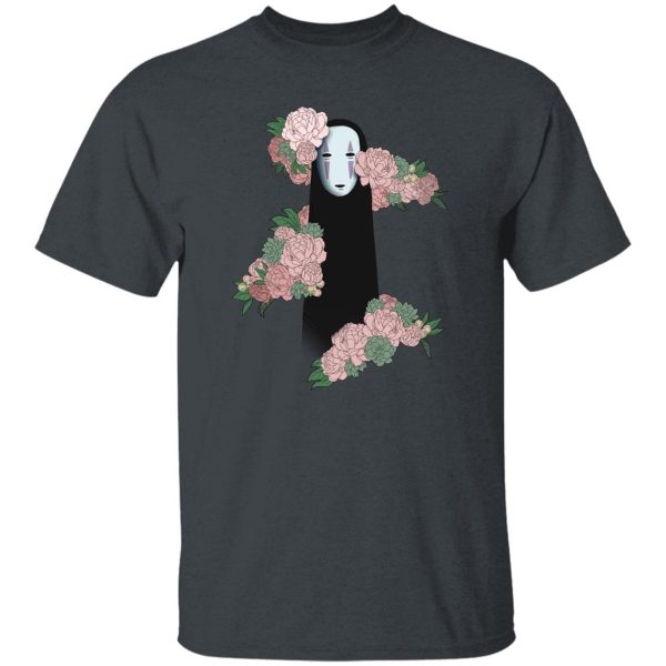 Spirited Away: Live On Stage - Spirited Away – Kaonashi by the Flowers style 2 T Shirt-Apparel, Spirited Away, Spirited Away: Live On Stage, Tshirt