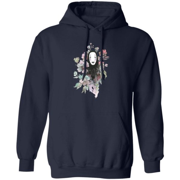 Spirited Away Cinema - Spirited Away – Kaonashi by the Flowers Hoodie-Apparel, Hoodie, Spirited Away, Spirited Away Cinema