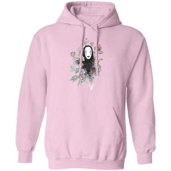 Spirited Away Cinema - Spirited Away – Kaonashi by the Flowers Hoodie-Apparel, Hoodie, Spirited Away, Spirited Away Cinema