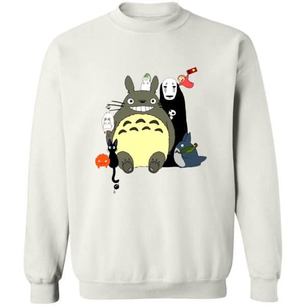 Catbus Totoro - Studio Ghibli – Totoro and Friends Sweatshirt-Apparel, Catbus Totoro, My Neighbor Totoro, Sweatshirt