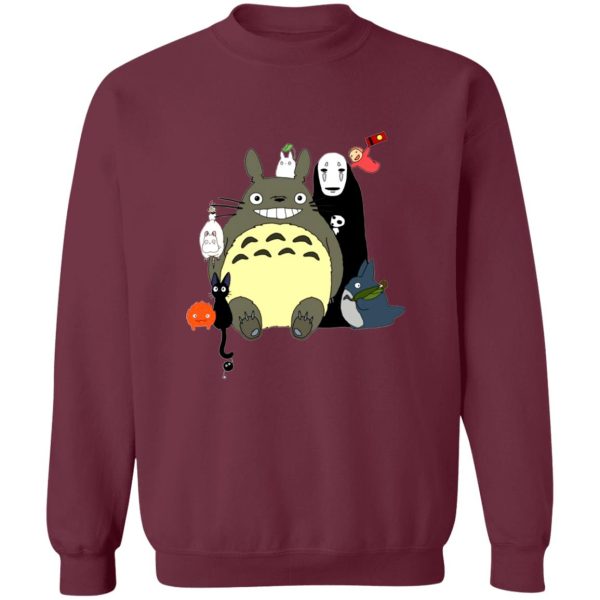 Catbus Totoro - Studio Ghibli – Totoro and Friends Sweatshirt-Apparel, Catbus Totoro, My Neighbor Totoro, Sweatshirt