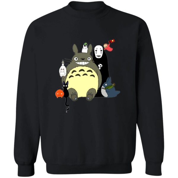 Catbus Totoro - Studio Ghibli – Totoro and Friends Sweatshirt-Apparel, Catbus Totoro, My Neighbor Totoro, Sweatshirt