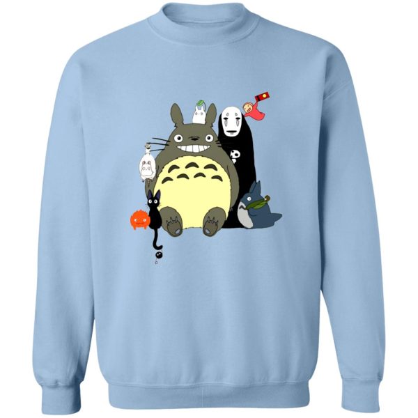 Catbus Totoro - Studio Ghibli – Totoro and Friends Sweatshirt-Apparel, Catbus Totoro, My Neighbor Totoro, Sweatshirt