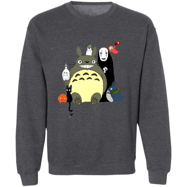 Catbus Totoro - Studio Ghibli – Totoro and Friends Sweatshirt-Apparel, Catbus Totoro, My Neighbor Totoro, Sweatshirt