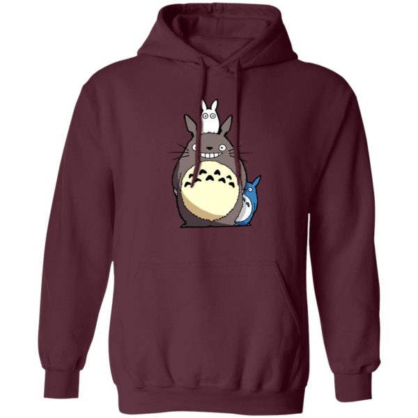 Totoro Ann Arbor - My Neighbor Totoro – Totoro Family Hoodie-Apparel, Hoodie, My Neighbor Totoro, Totoro Ann Arbor