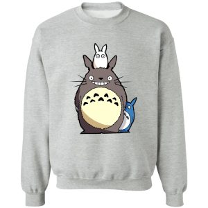 Mei Totoro - My Neighbor Totoro – Totoro Family Sweatshirt-Apparel, Mei Totoro, My Neighbor Totoro, Sweatshirt