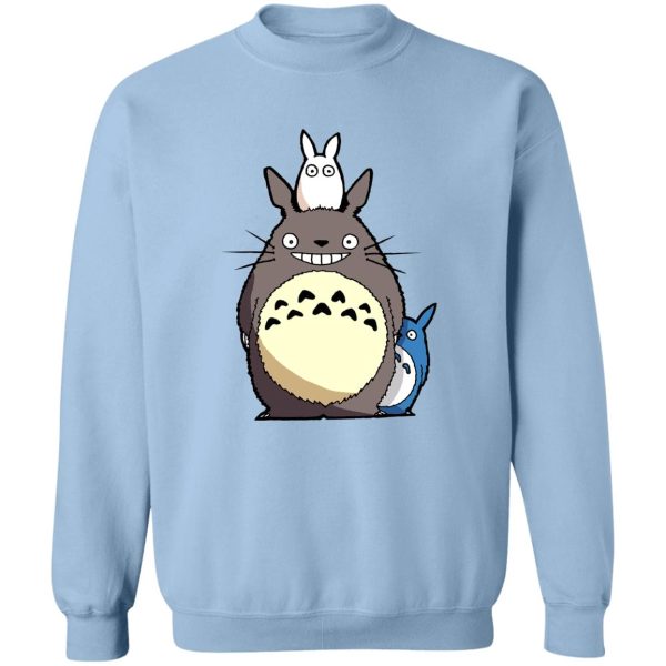 Mei Totoro - My Neighbor Totoro – Totoro Family Sweatshirt-Apparel, Mei Totoro, My Neighbor Totoro, Sweatshirt