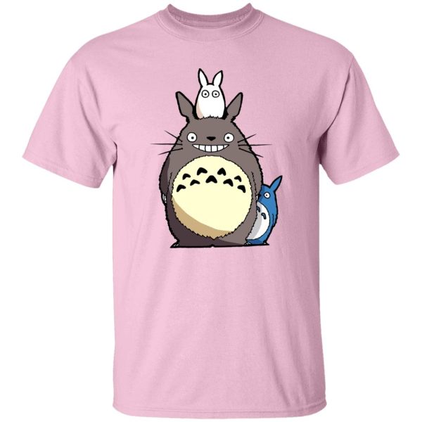 Japanese Totoro Plush - My Neighbor Totoro – Totoro Family T Shirt-Apparel, Japanese Totoro Plush, My Neighbor Totoro, Tshirt