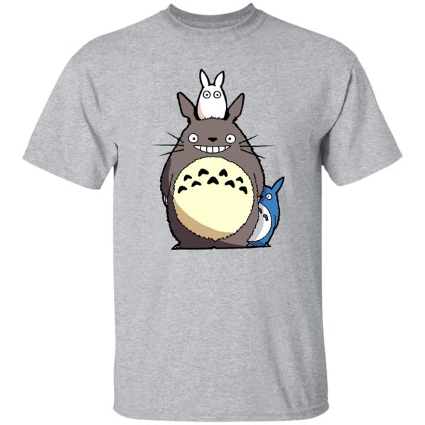 Japanese Totoro Plush - My Neighbor Totoro – Totoro Family T Shirt-Apparel, Japanese Totoro Plush, My Neighbor Totoro, Tshirt