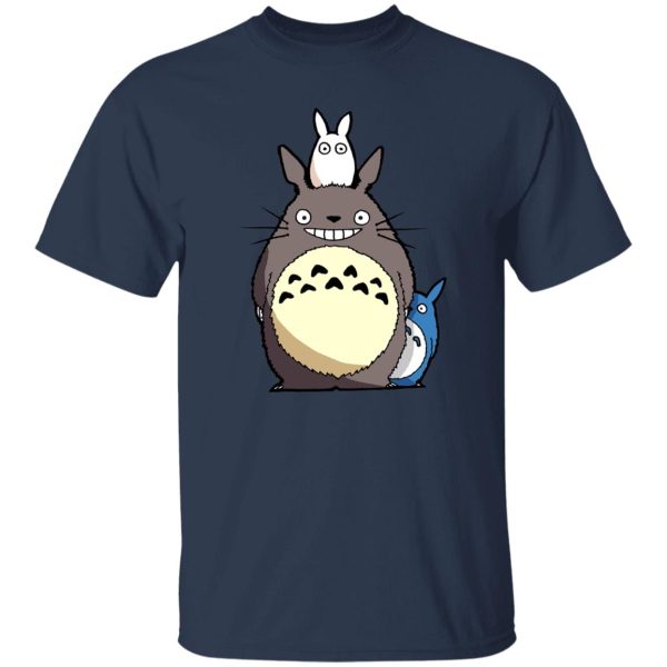 Japanese Totoro Plush - My Neighbor Totoro – Totoro Family T Shirt-Apparel, Japanese Totoro Plush, My Neighbor Totoro, Tshirt