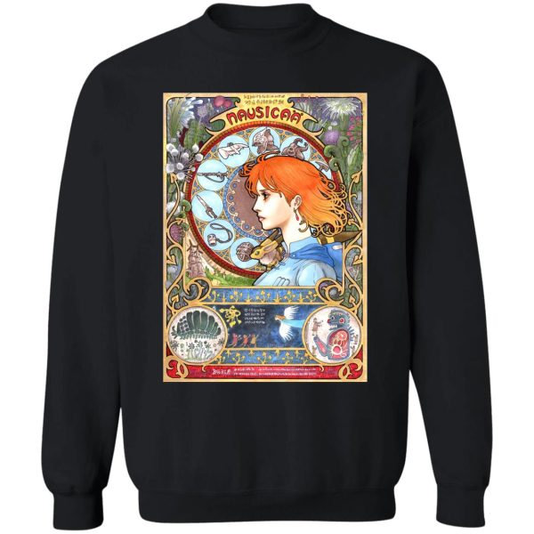 Nausicaa Portrait Art Sweatshirt-Apparel, Sweatshirt