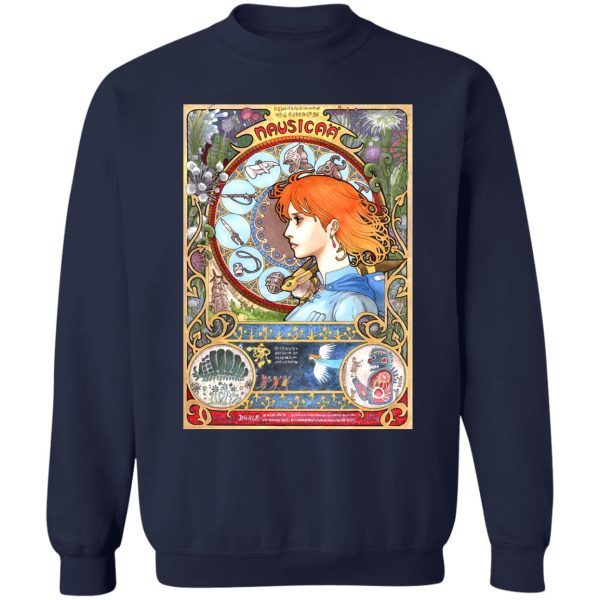 Nausicaa Portrait Art Sweatshirt-Apparel, Sweatshirt