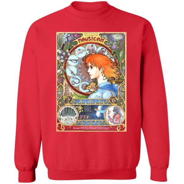 Nausicaa Portrait Art Sweatshirt-Apparel, Sweatshirt